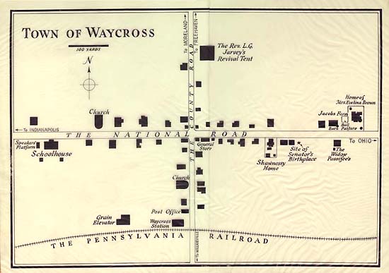 Town of Waycross Map